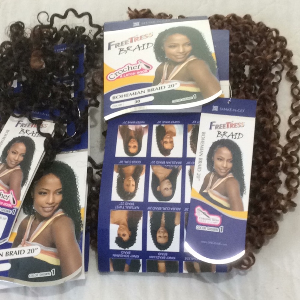 Bohemian Crochet Braids 20” shampoo & conditioner